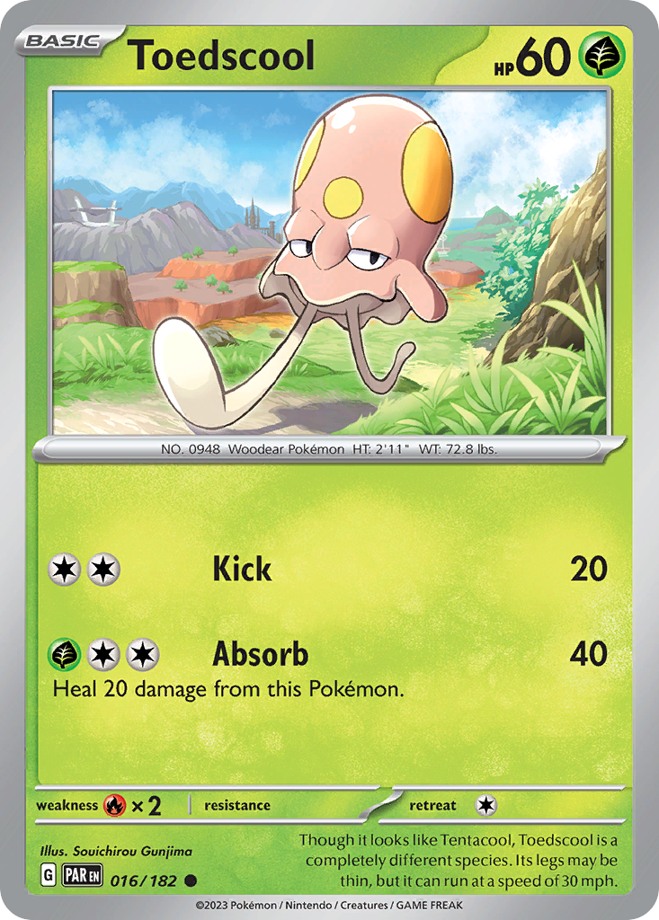 016/182 - Toedscool - [Common]-Pokemeister