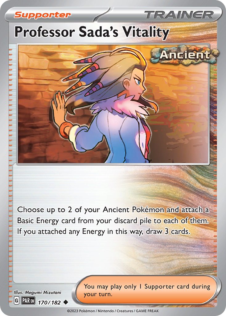170/182 - Professor Sada's Vitality - [Uncommon] - Reverse Holo-Pokemeister
