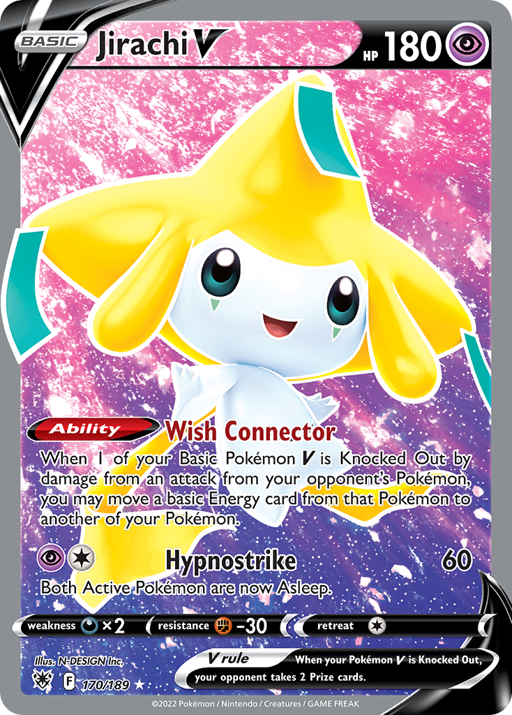 170/189 - Jirachi V - [Rare Ultra]