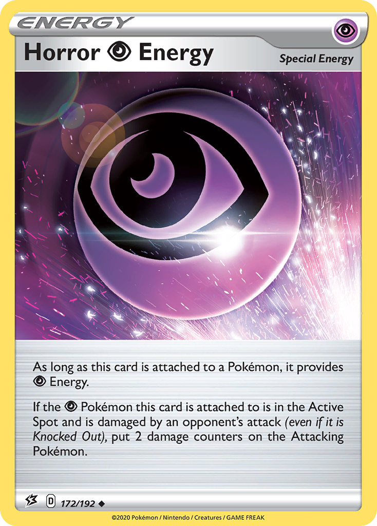 Pokémonkaart 172/192 - Horror Psychic Energy - Rebel Clash - [Uncommon]