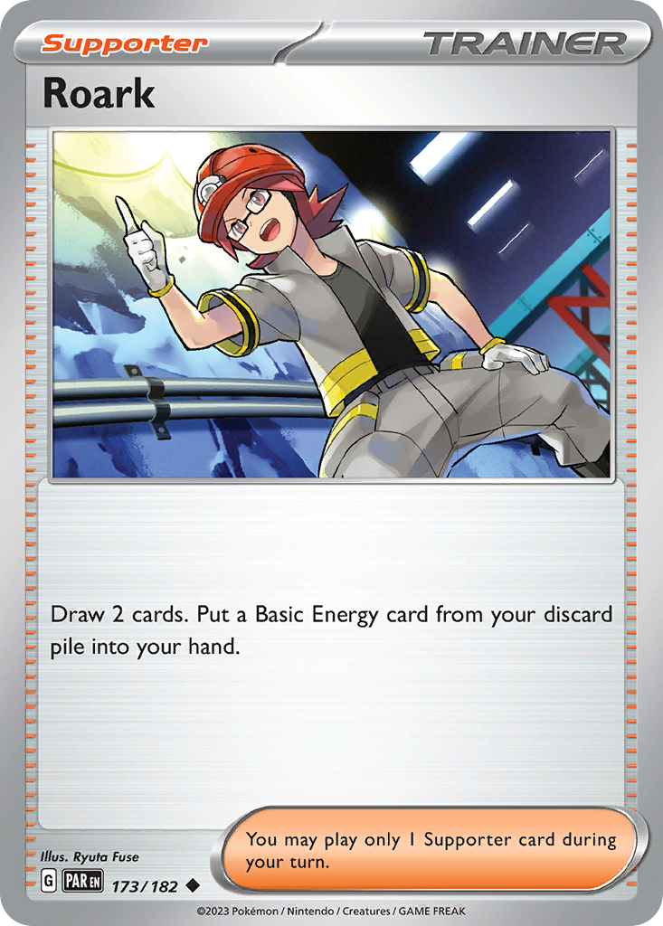 173/182 - Roark - [Uncommon] - Reverse Holo-Pokemeister