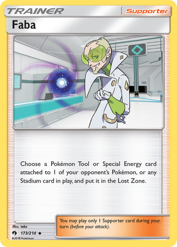 173/214 - Faba - [Uncommon] - Reverse Holo