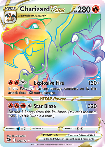 174/172 - Charizard VSTAR - [Rare Rainbow]