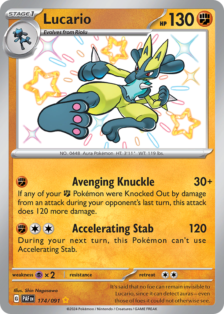 174/091 - Lucario - [Shiny Rare]