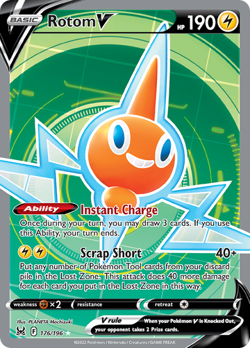 176/196 - Rotom V - [Rare Ultra]