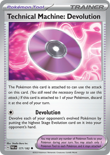 177/182 - Technical Machine: Devolution - [Uncommon]-Pokemeister