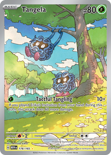 178/165 - Tangela - [Illustration Rare]