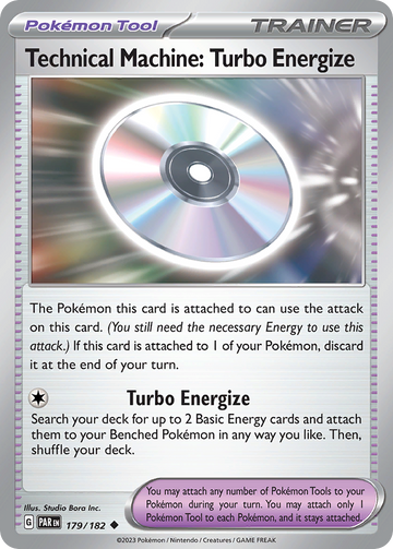 179/182 - Technical Machine: Turbo Energize - [Uncommon]-Pokemeister