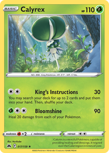 017/159 - Calyrex - [Rare Holo]