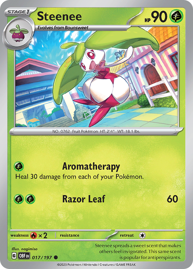 017/197 - Steenee - [Common] - Reverse Holo