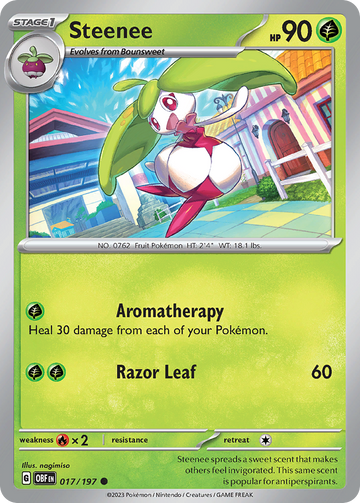 017/197 - Steenee - [Common] - Reverse Holo