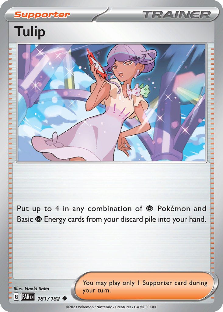 181/182 - Tulip - [Uncommon] - Reverse Holo-Pokemeister