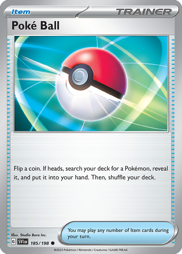 185/198 - Poké Ball - [Common]