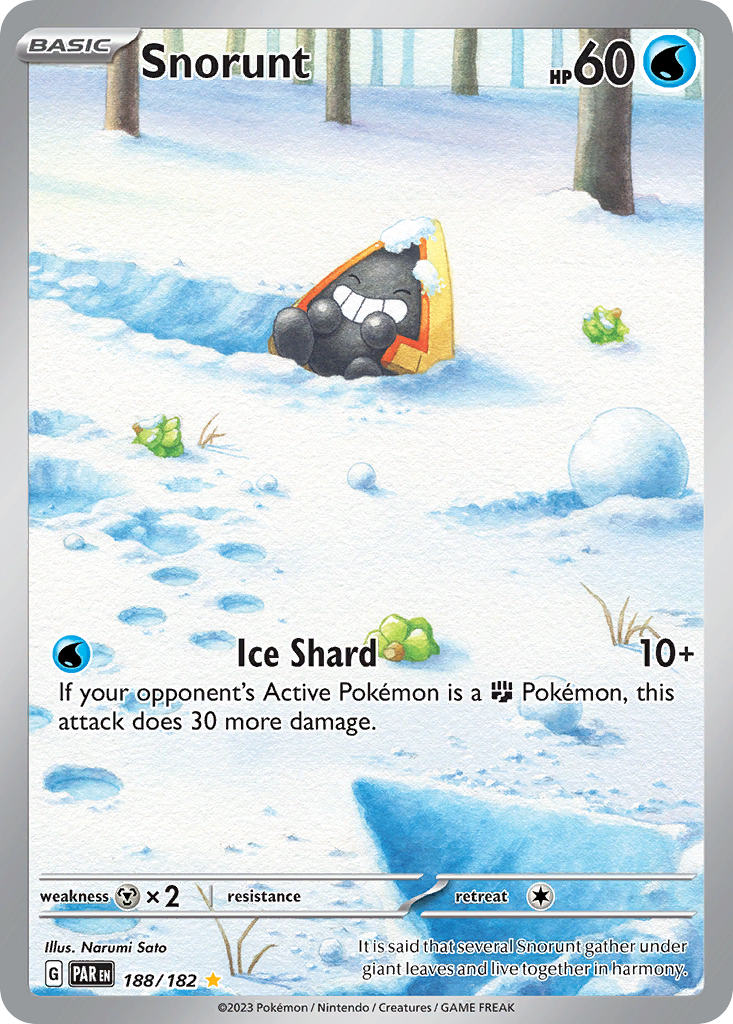 188/182 - Snorunt - [Illustration Rare]-Pokemeister