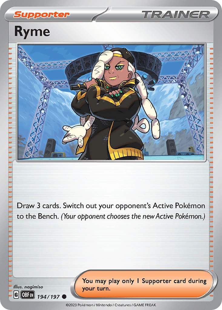 194/197 - Ryme - [Common] - Reverse Holo