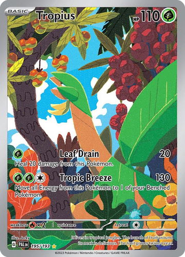 195/193 - Tropius - [Illustration Rare]