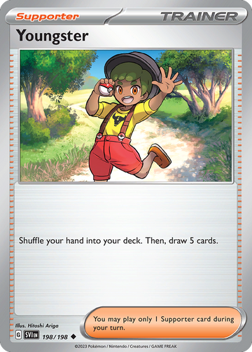 198/198 - Youngster - [Uncommon] - Reverse Holo