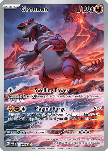 199/182 - Groudon - [Illustration Rare]-Pokemeister