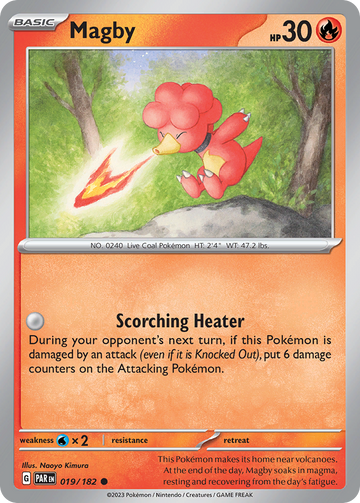 019/182 - Magby - [Common] - Reverse Holo