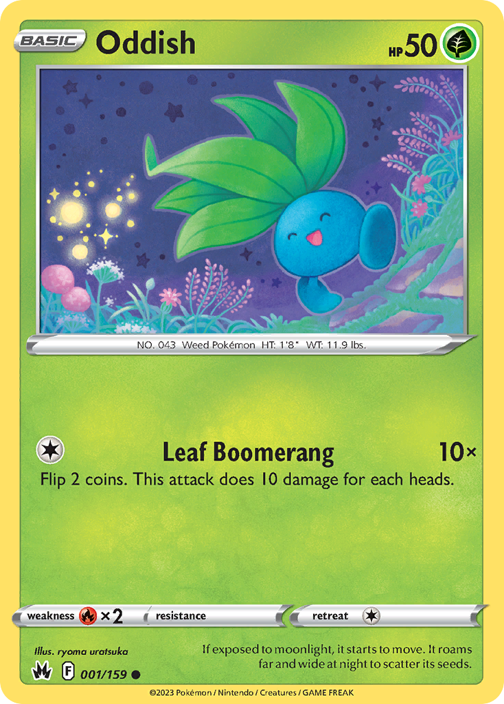 001/159 - Oddish - [Common]