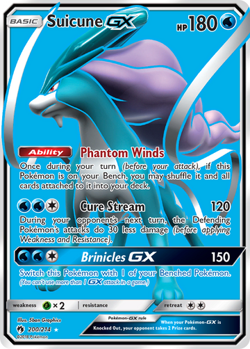 200/214 - Suicune-GX - [Rare Ultra]