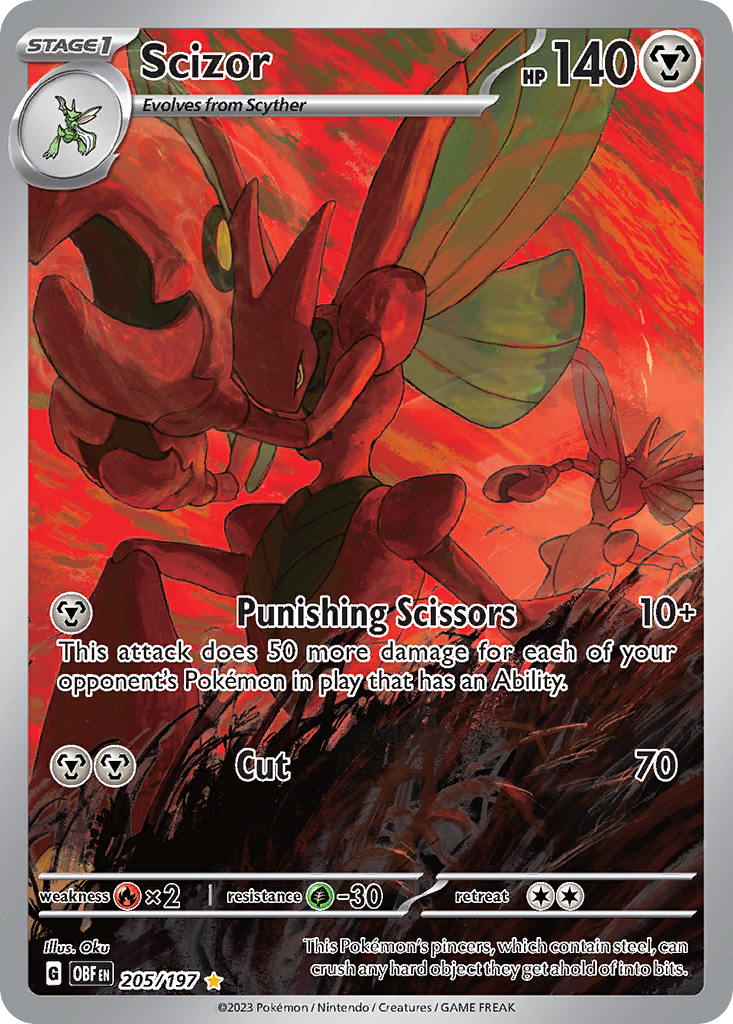 205/197 - Scizor - [Illustration Rare]