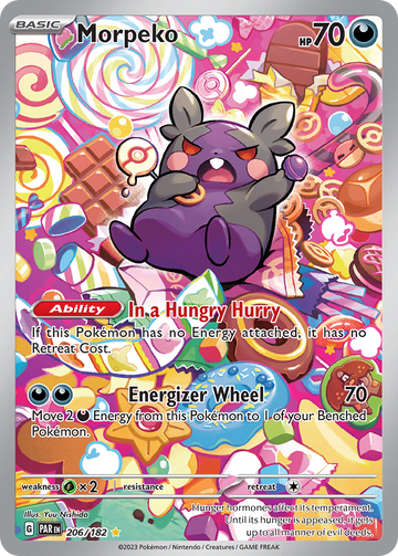 206/182 - Morpeko - [Illustration Rare]