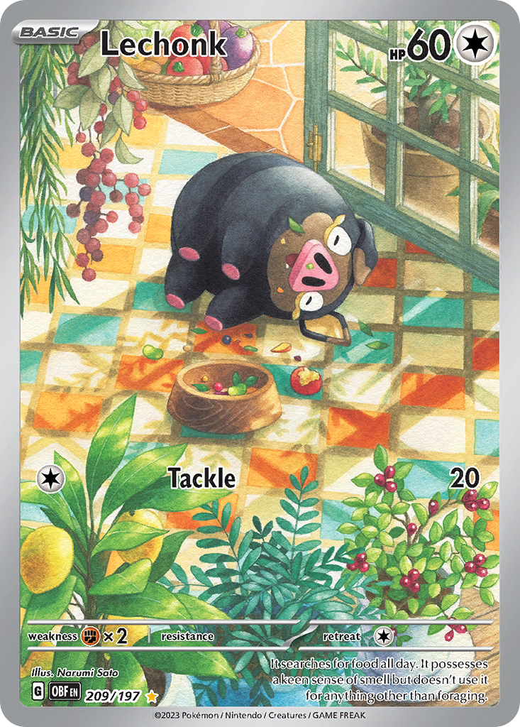 209/197 - Lechonk - [Illustration Rare]