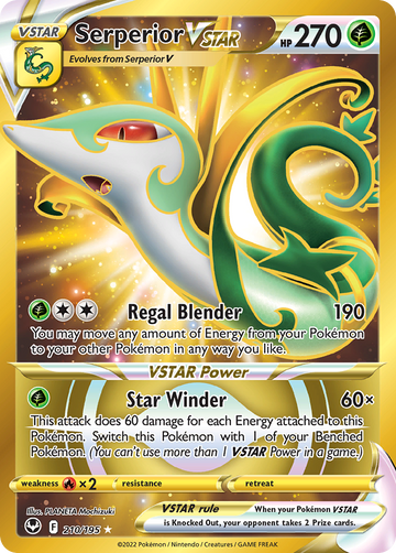 210/195 - Serperior VSTAR - [Rare Secret]