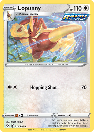 213/264 - Lopunny - [Uncommon]