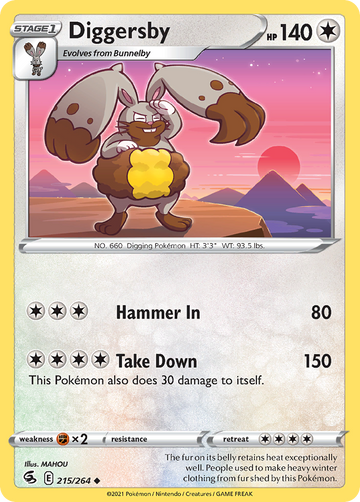 215/264 - Diggersby - [Uncommon]