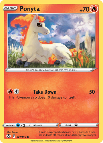 021/195 - Ponyta - [Common]