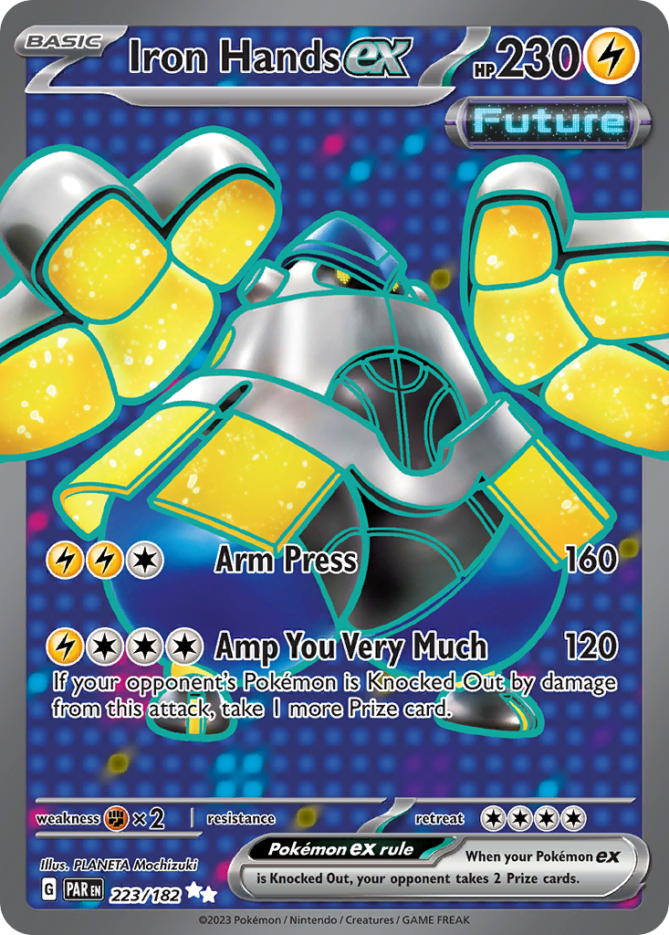 223/182 - Iron Hands ex - [Ultra Rare]-Pokemeister