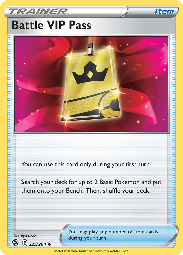 Pokémonkaart 225/264 - Battle VIP Pass - Fusion Strike - [Uncommon]