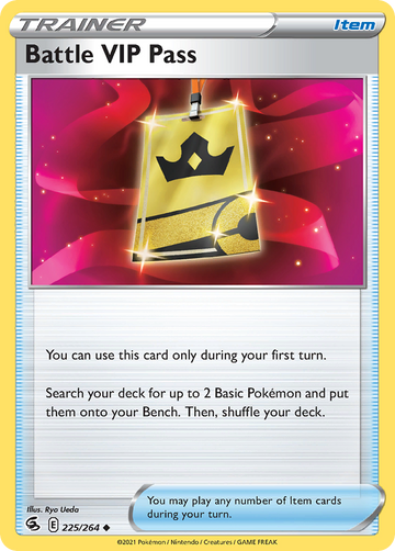 Pokémonkaart 225/264 - Battle VIP Pass - Fusion Strike - [Uncommon]