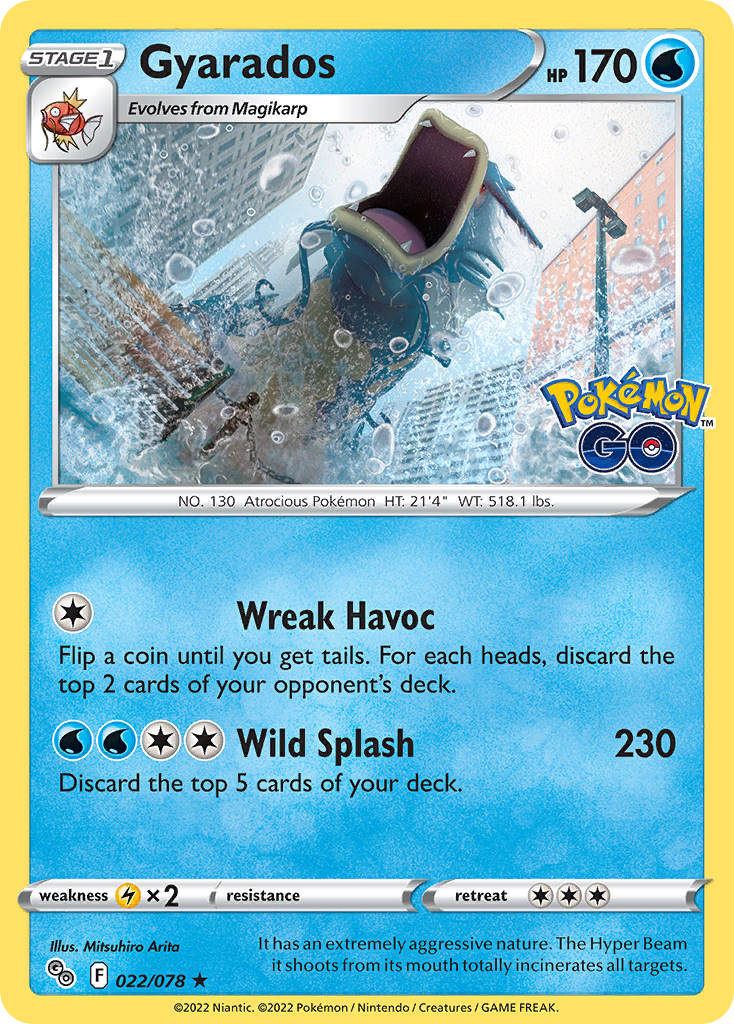 022/078 - Gyarados - [Rare Holo]