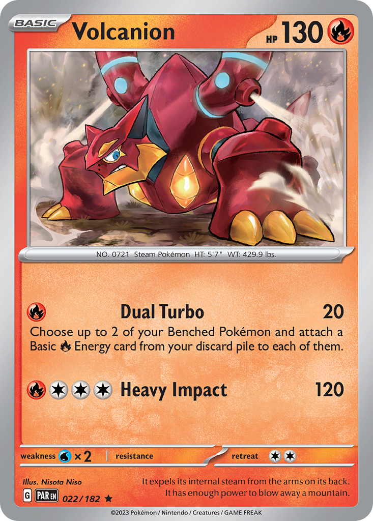 022/182 - Volcanion - [Rare]-Pokemeister