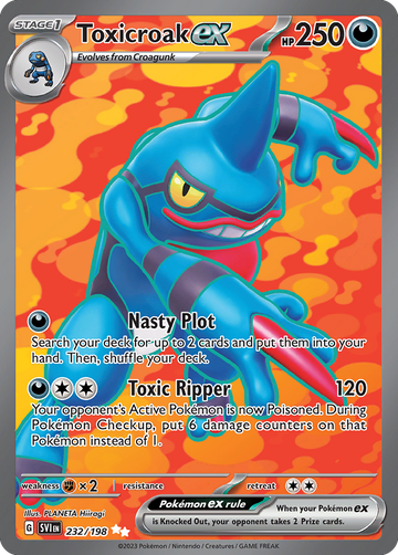 232/198 - Toxicroak ex - [Ultra Rare]