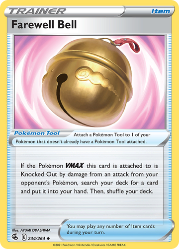 Pokémonkaart 234/264 - Farewell Bell - Fusion Strike - [Uncommon]