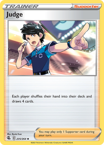 Pokémonkaart 235/264 - Judge - Fusion Strike - [Uncommon]