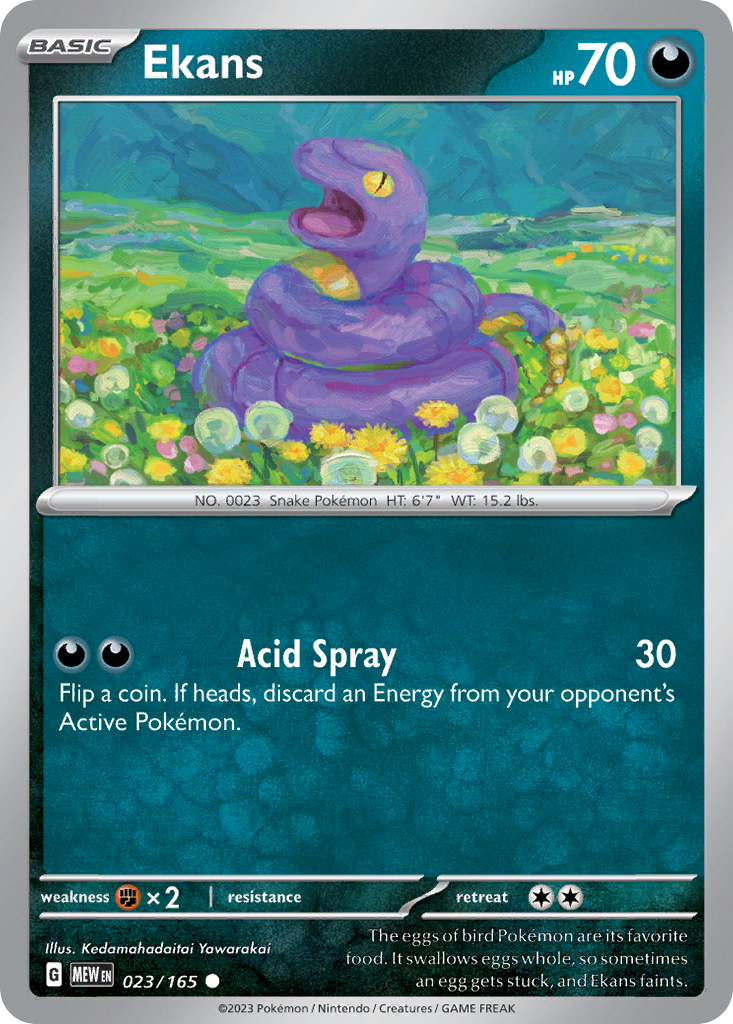 023/165 - Ekans - [Common]