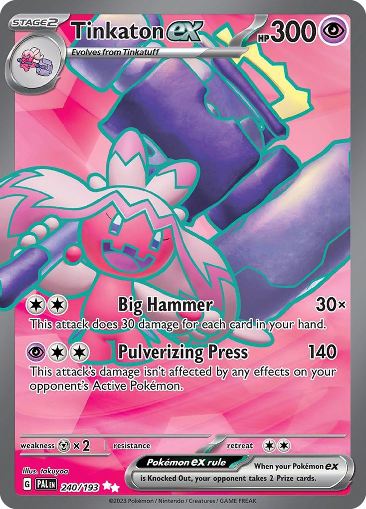 240/193 - Tinkaton ex - [Ultra Rare]