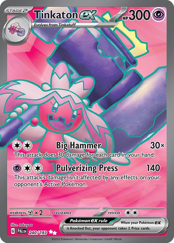 240/193 - Tinkaton ex - [Ultra Rare]