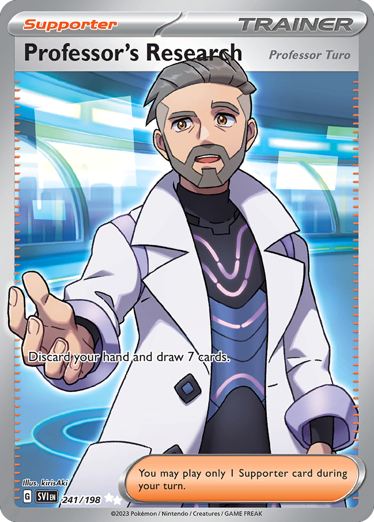 241/198 - Professor's Research (Professor Turo) - [Ultra Rare]