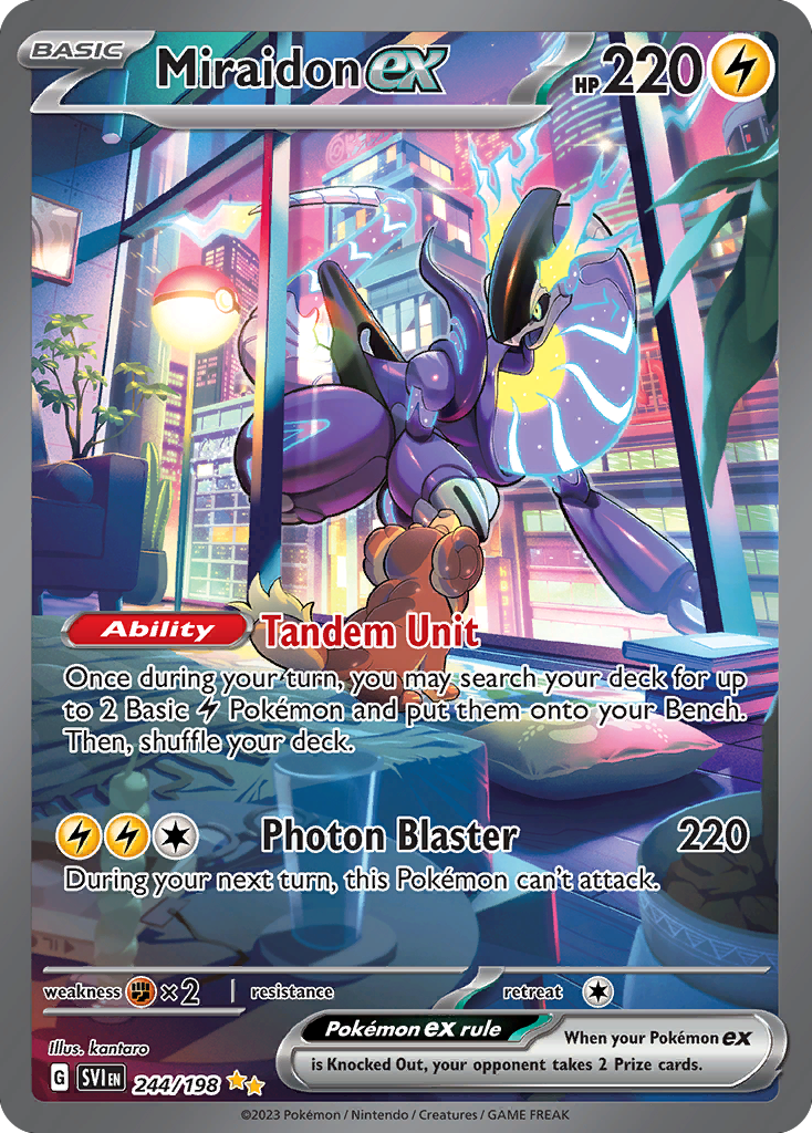 244/198 - Miraidon ex - [Special Illustration Rare]