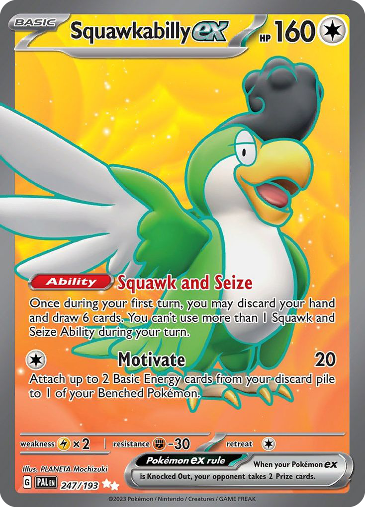 247/193 - Squawkabilly ex - [Ultra Rare]