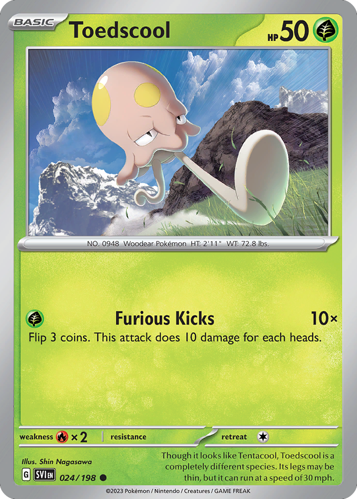 024/198 - Toedscool - [Common] - Reverse Holo