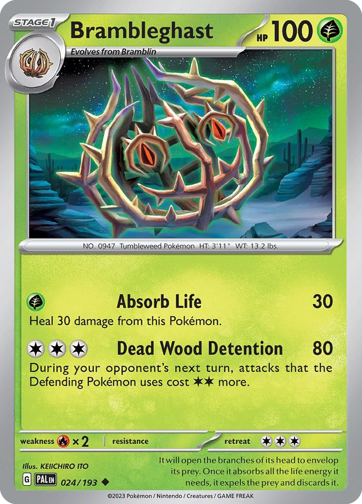 024/193 - Brambleghast - [Uncommon] - Reverse Holo
