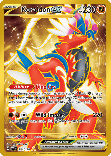 254/198 - Koraidon ex - [Hyper Rare]