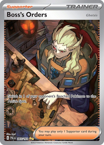 265/193 - Boss’s Orders (Ghetsis) - [Special Illustration Rare]